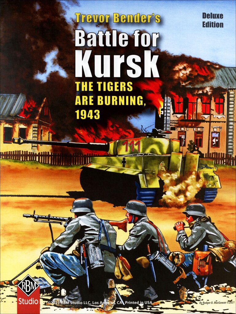 Battle for Kursk: The Tigers Are Burning, 1943 board game cover