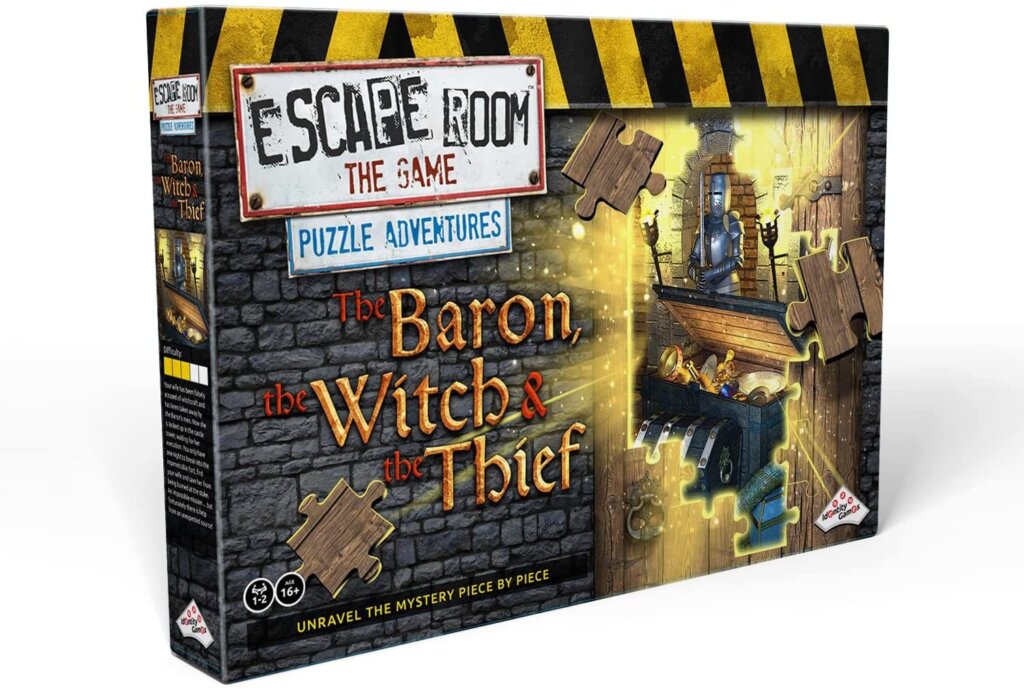 Escape Room: The Game – Puzzle Adventures: The Baron, The Witch & The Thief board game cover