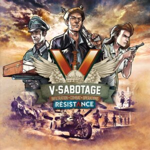 V-Sabotage: Resistance board game cover