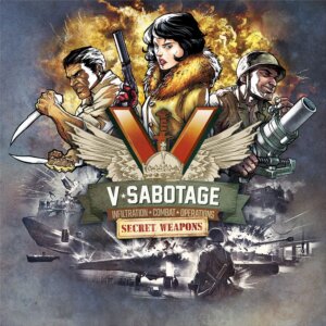 V-Sabotage: Secret Weapons board game cover