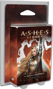 Ashes Reborn: The Queen of Lightning board game cover