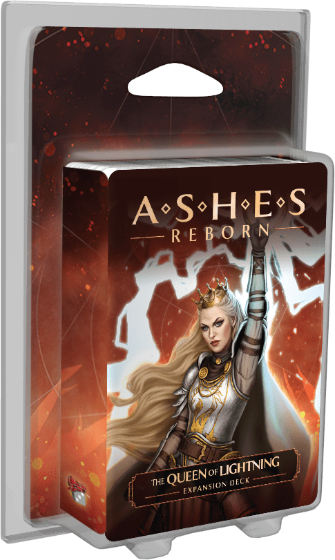Ashes Reborn: The Queen of Lightning board game cover