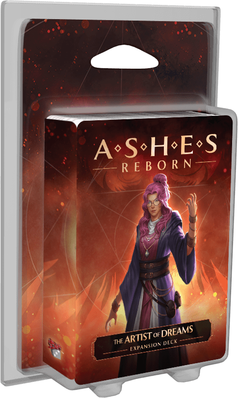 Ashes Reborn: The Artist of Dreams board game cover