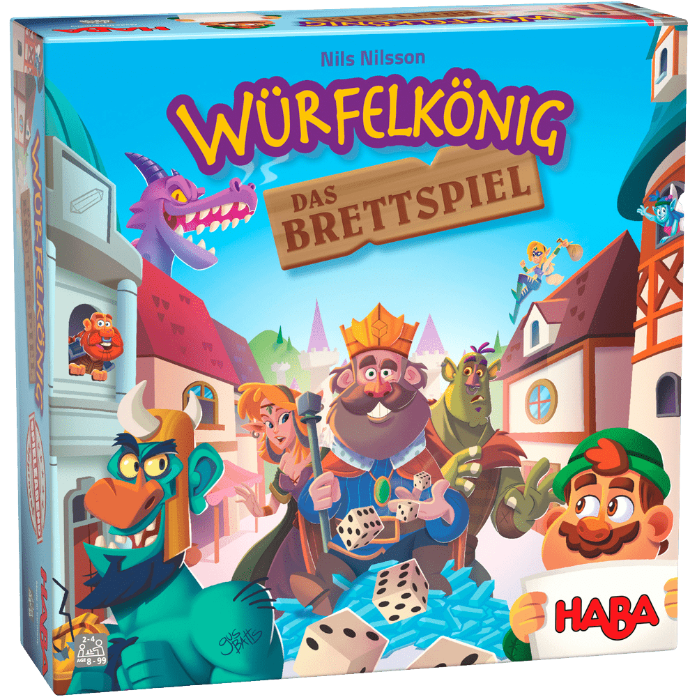 King of the Dice: The Board Game board game cover