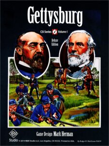 Gettysburg board game cover
