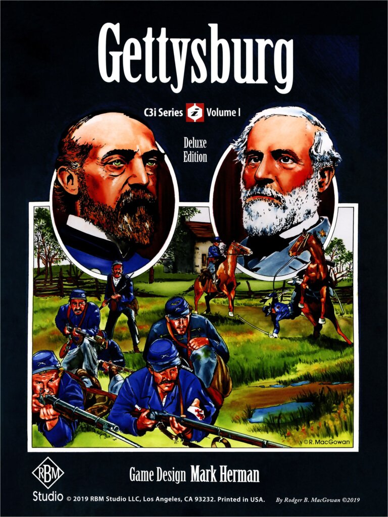 Gettysburg board game cover