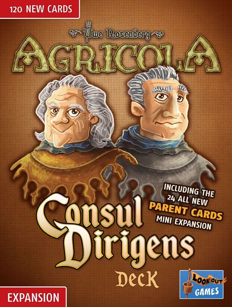 Agricola: Consul Dirigens Deck board game cover
