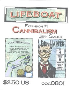 Lifeboat Expansion #1: Cannibalism board game cover