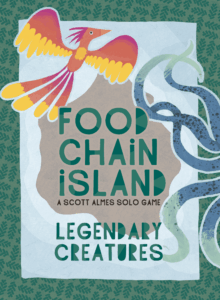 Food Chain Island: Legendary Creatures board game cover
