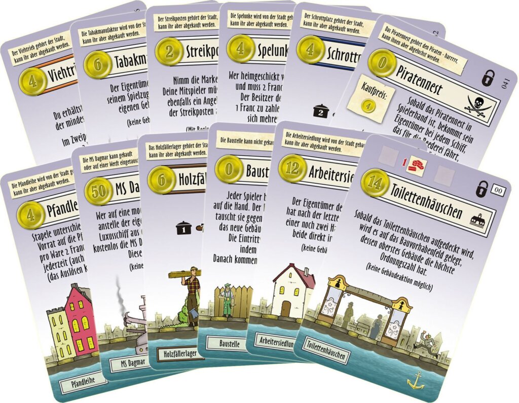 Le Havre Expansion: Essen Promo Cards board game cover