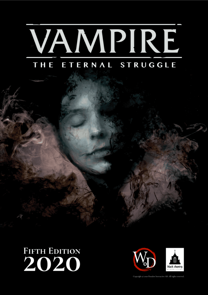 Vampire: The Eternal Struggle Fifth Edition board game cover