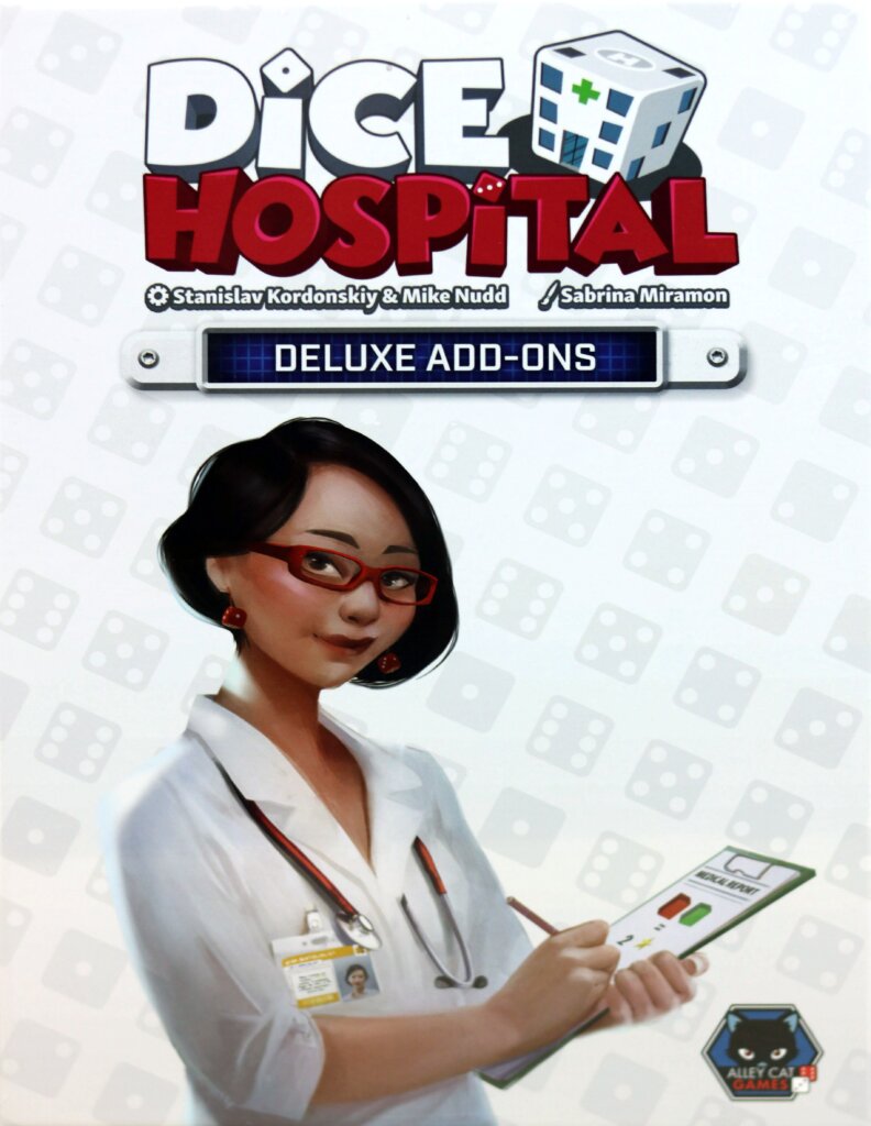 Dice Hospital: Deluxe Add-Ons Box board game cover