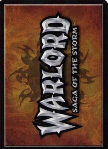 Warlord: Saga of the Storm board game cover