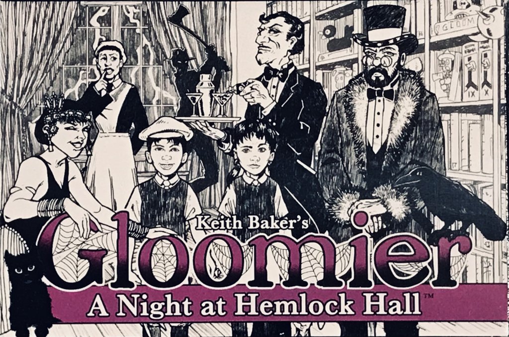 Gloomier: A Night at Hemlock Hall board game cover