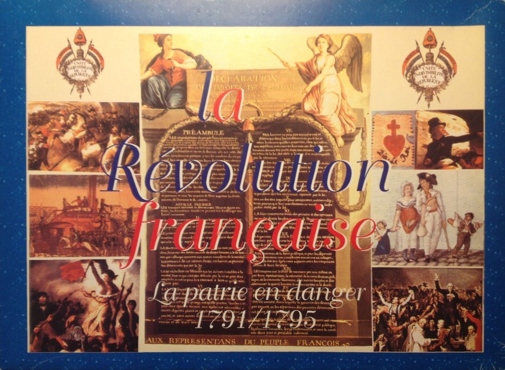 La Révolution française: La patrie en danger 1791-1795 board game cover