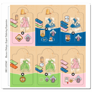 Rococo Deluxe: Expert Tailoring board game cover