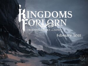 Kingdoms Forlorn: Dragons, Devils and Kings board game cover