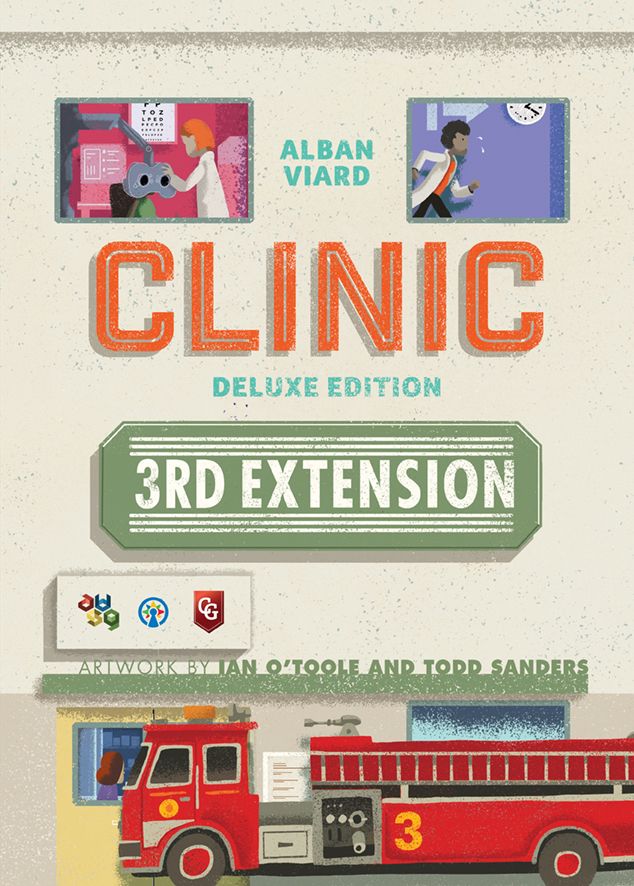 Clinic: Deluxe Edition – 3rd Extension board game cover