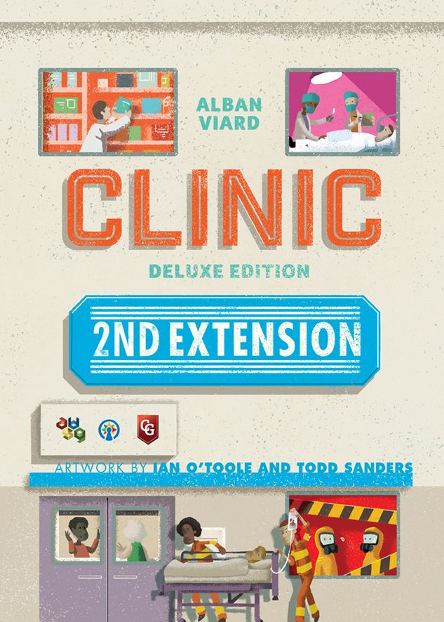 Clinic: Deluxe Edition – 2nd Extension board game cover