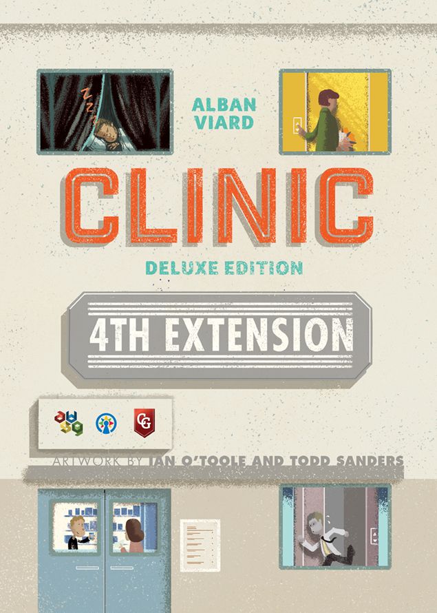 Clinic: Deluxe Edition – 4th Extension board game cover