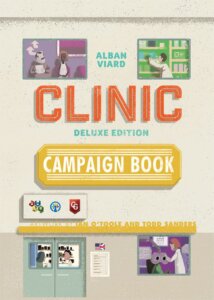 Clinic: Deluxe Edition – Campaign Book board game cover