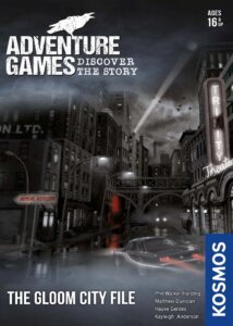 Adventure Games: The Gloom City File board game cover