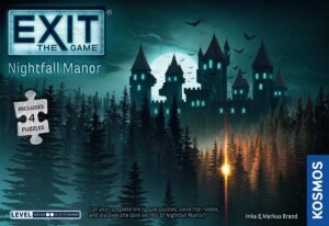 EXIT: The Game + Puzzle – Nightfall Manor board game cover
