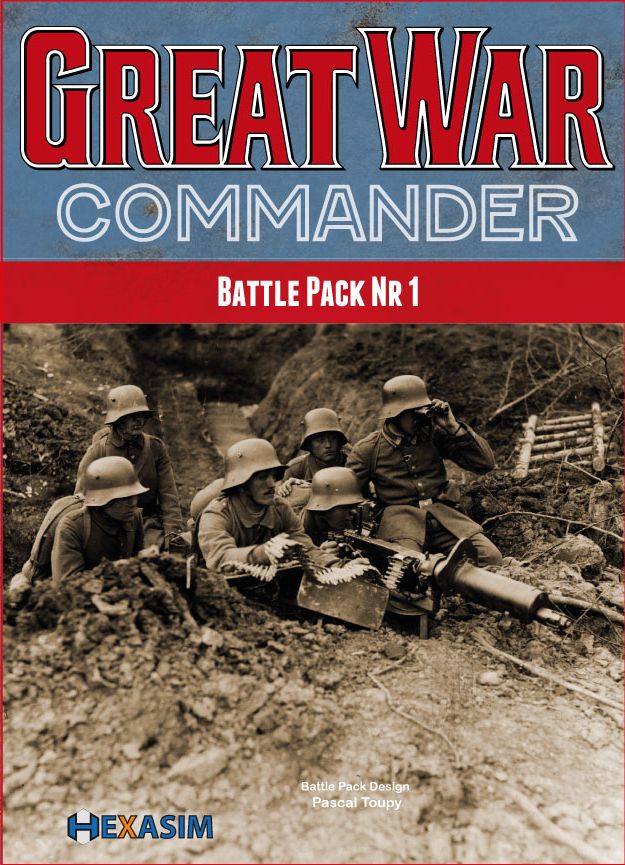 Great War Commander: Battle Pack Nr1 board game cover