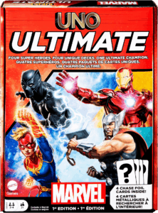 UNO Ultimate Marvel board game cover