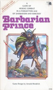 Barbarian Prince board game cover