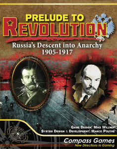 Prelude to Revolution: Russia’s Descent into Anarchy 1905 – 1917 board game cover