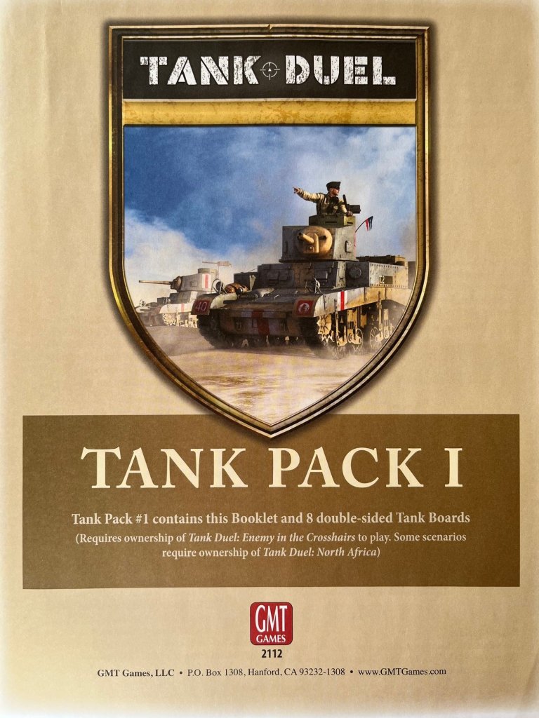 Tank Duel: Tank Pack #1 board game cover