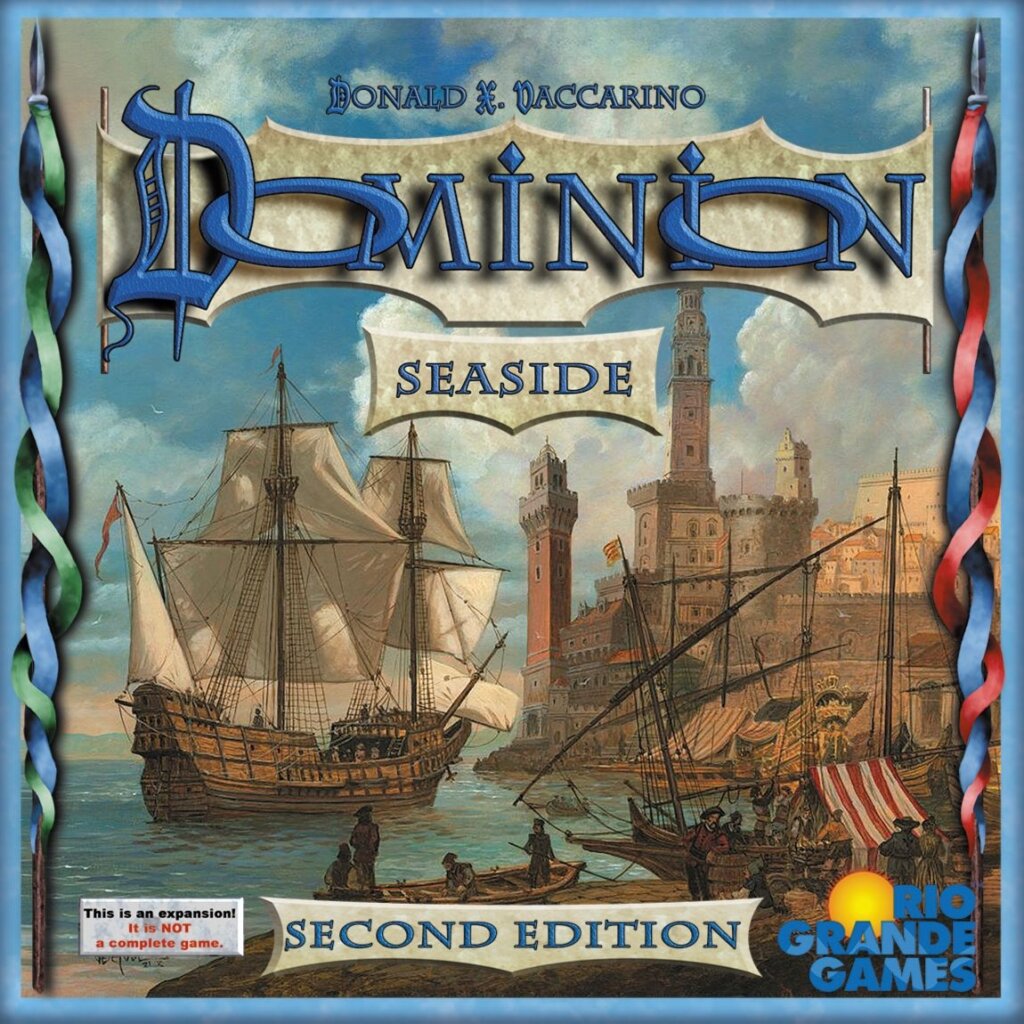 Dominion: Seaside (Second Edition) board game cover