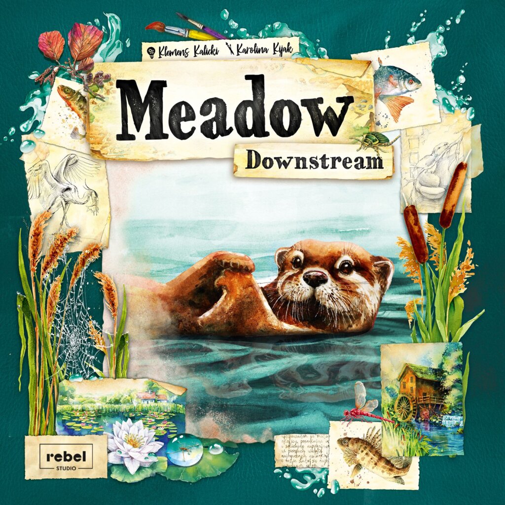 Meadow: Downstream board game cover