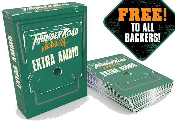 Thunder Road: Vendetta – Extra Ammo Mini-Expansion Pack board game cover