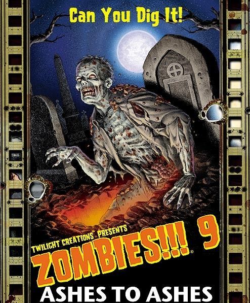 Zombies!!! 9: Ashes to Ashes board game cover