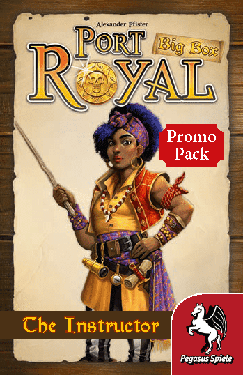Port Royal: Big Box – The Instructor Promo Pack board game cover