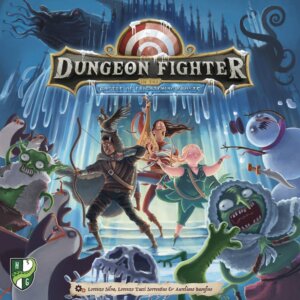 Dungeon Fighter in the Castle of Frightening Frosts board game cover