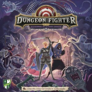 Dungeon Fighter in the Catacombs of Gloomy Ghosts board game cover