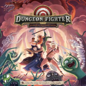 Dungeon Fighter in the Chambers of Malevolent Magma board game cover