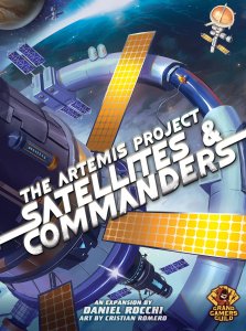 The Artemis Project: Satellites & Commanders board game cover