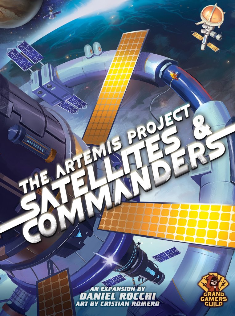 The Artemis Project: Satellites & Commanders board game cover