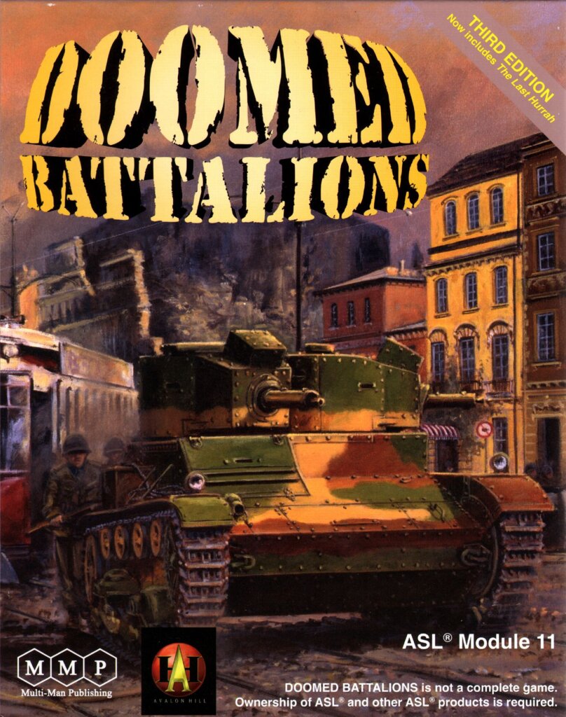 Doomed Battalions: ASL Module 11 board game cover