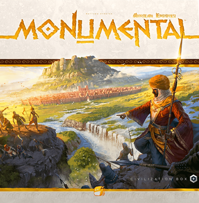 Monumental: African Empires board game cover