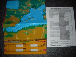 Civilization: West Extension Map board game cover