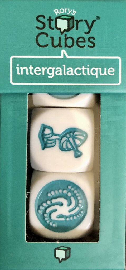 Rory’s Story Cubes: Intergalactic board game cover