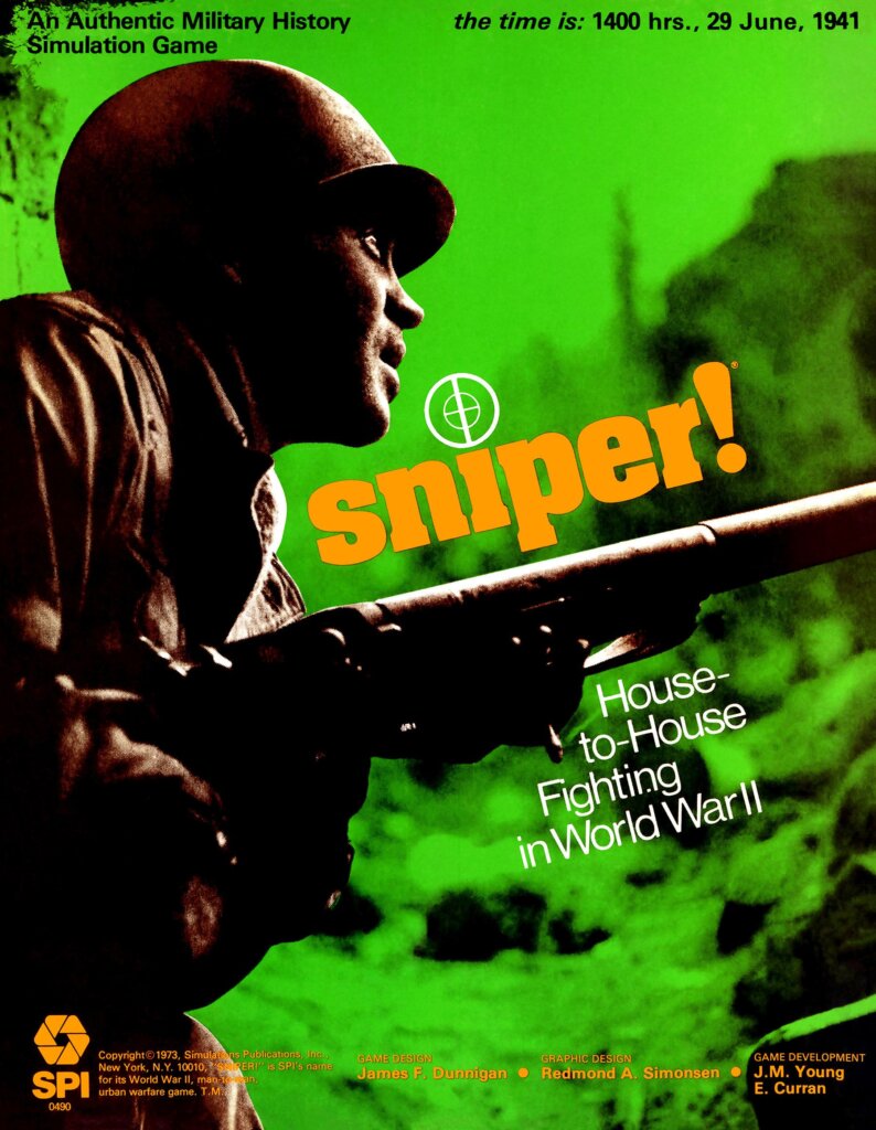 Sniper! board game cover