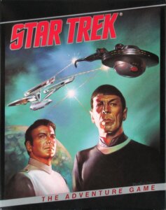 Star Trek: The Adventure Game board game cover