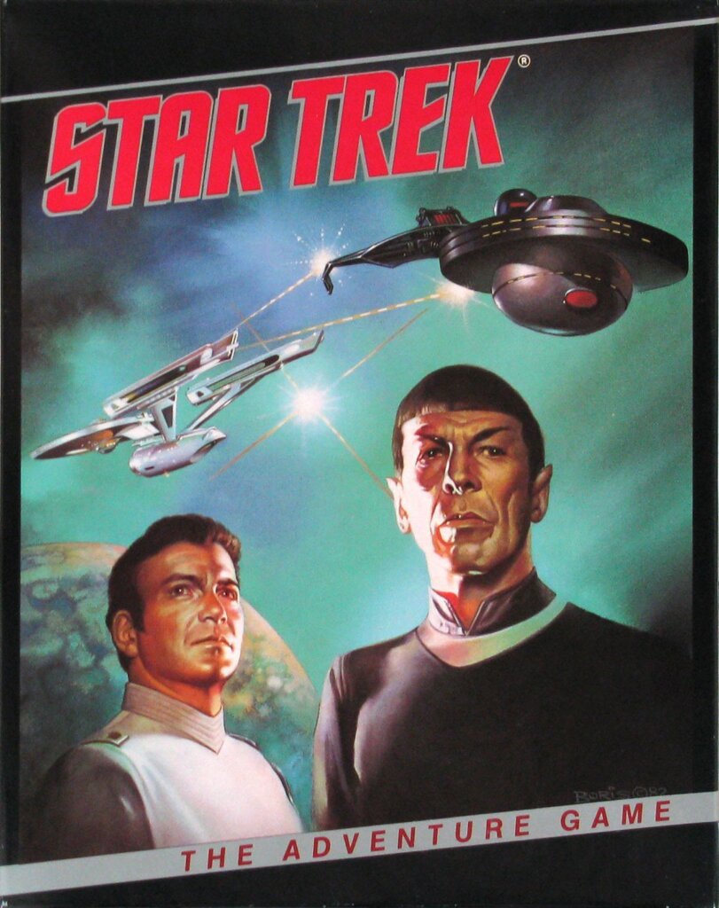 Star Trek: The Adventure Game board game cover