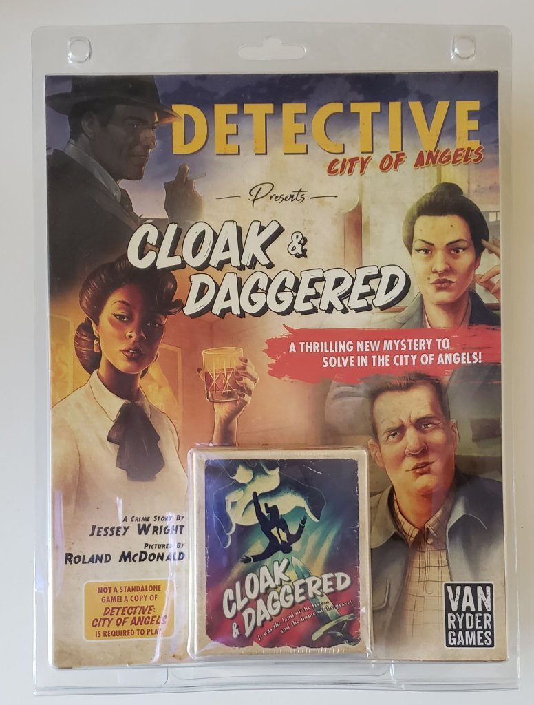 Detective: City of Angels – Cloak & Daggered board game cover